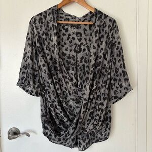Babaton Leopard Top S